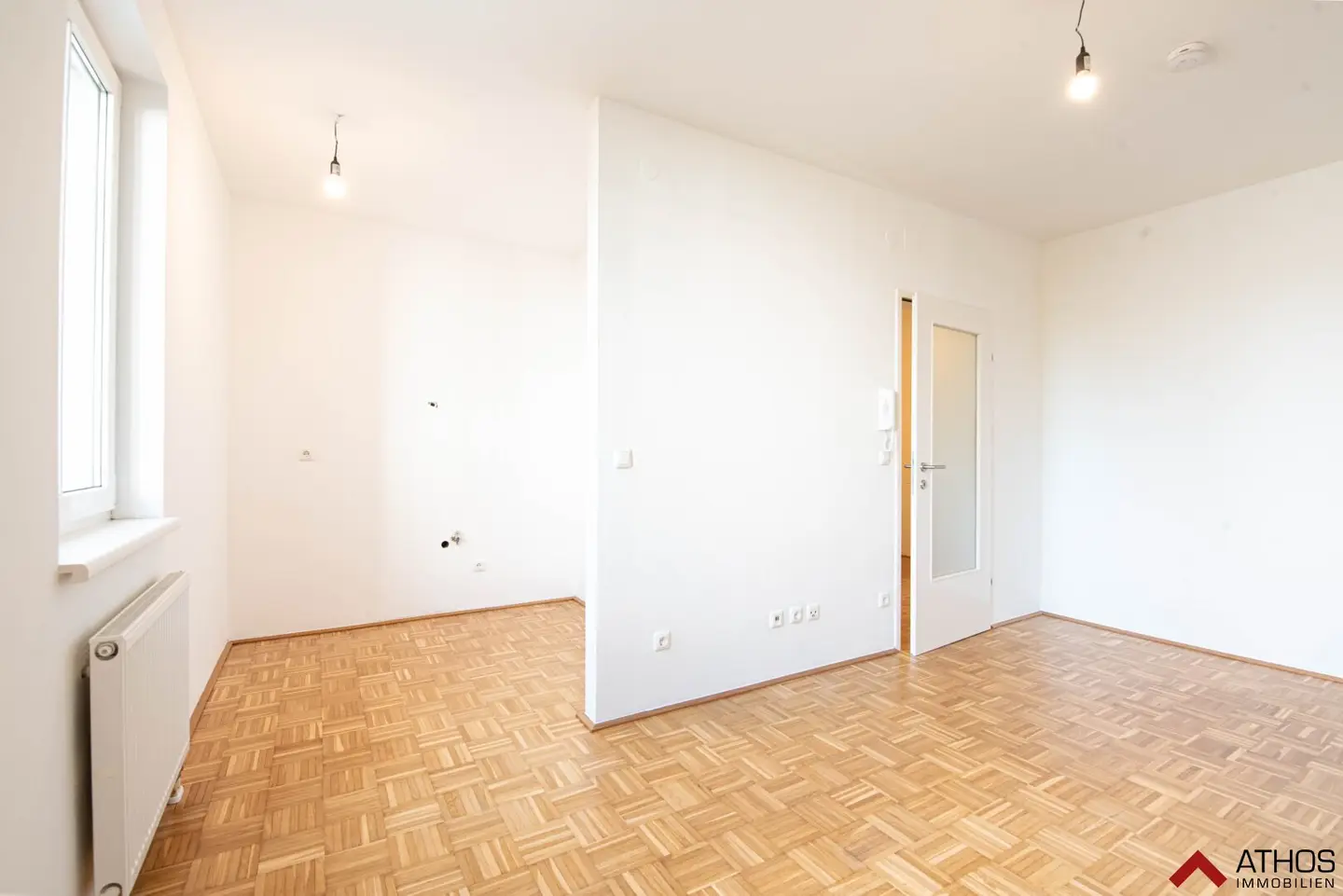 Unmöblierte Singlewohnung am Bindermichl