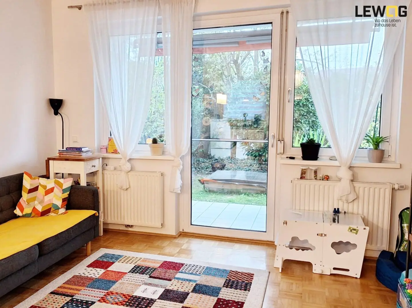 3-Zi-Garten-Wohnung mit Loggia &amp; TG-Stellplatz