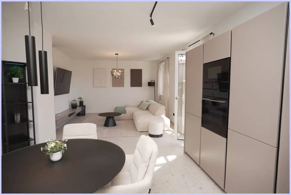 Newly renovated apartment with balcony and shared garden