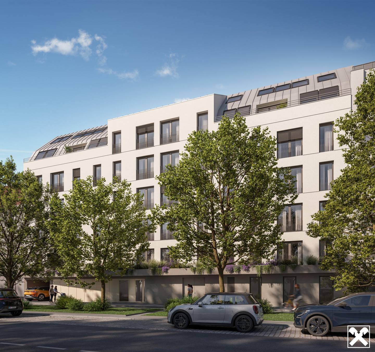 Wohnung Neubau mit Privatgarten und Terrasse