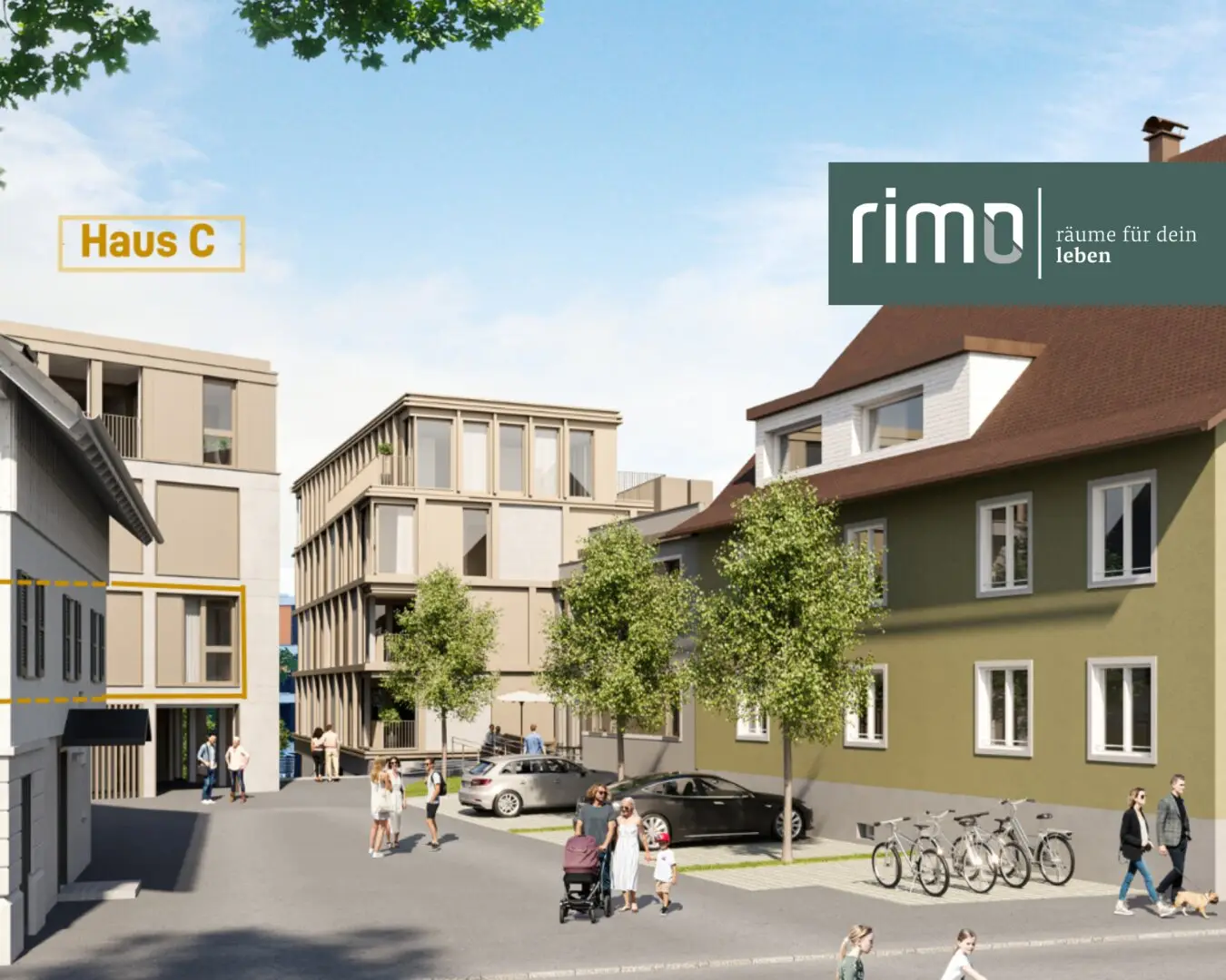 Mietwohnung direkt am Garnmarkt - 3-Zimmer - Top C5