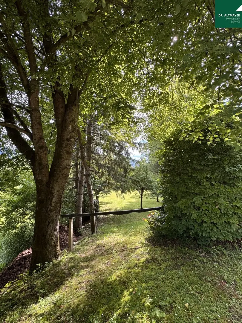 Einzigartiger Kraftort im Drautal - Wohnhaus mit Parkanlage  und Wald