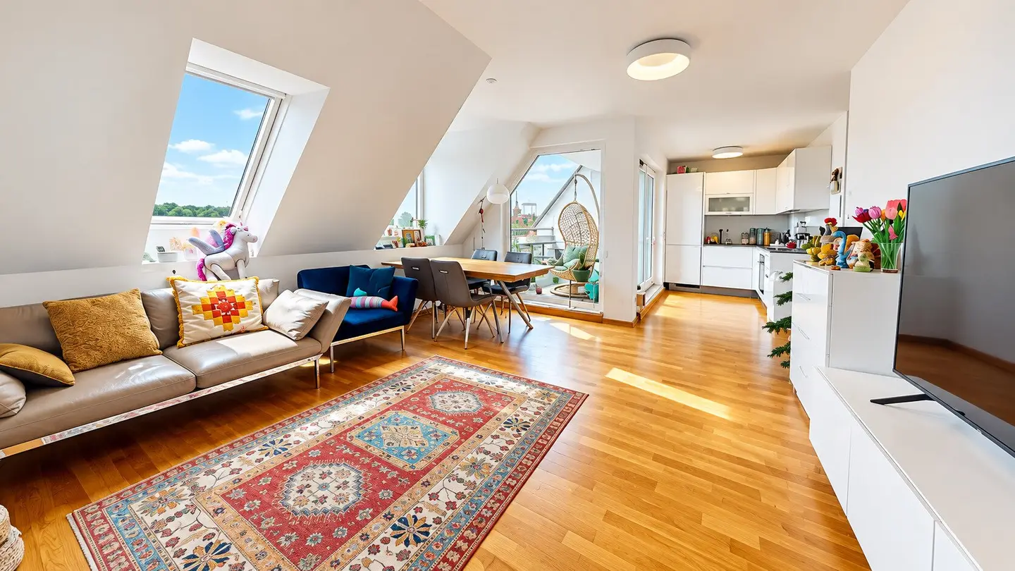 Wohnen über den Dächern von Perchtoldsdorf – Maisonette mit Weitblick, Terrasse und eigenem Stellplatz