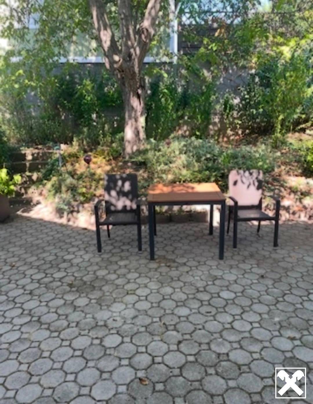Sitzplatz im Garten