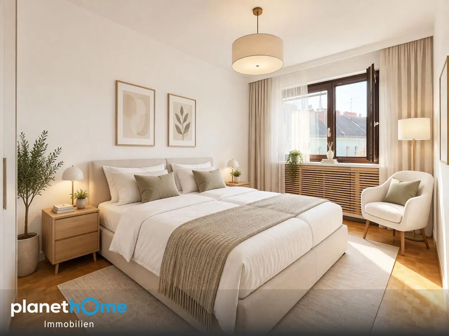 Lichtdurchflutete Dachgeschosswohnung mit Terrasse