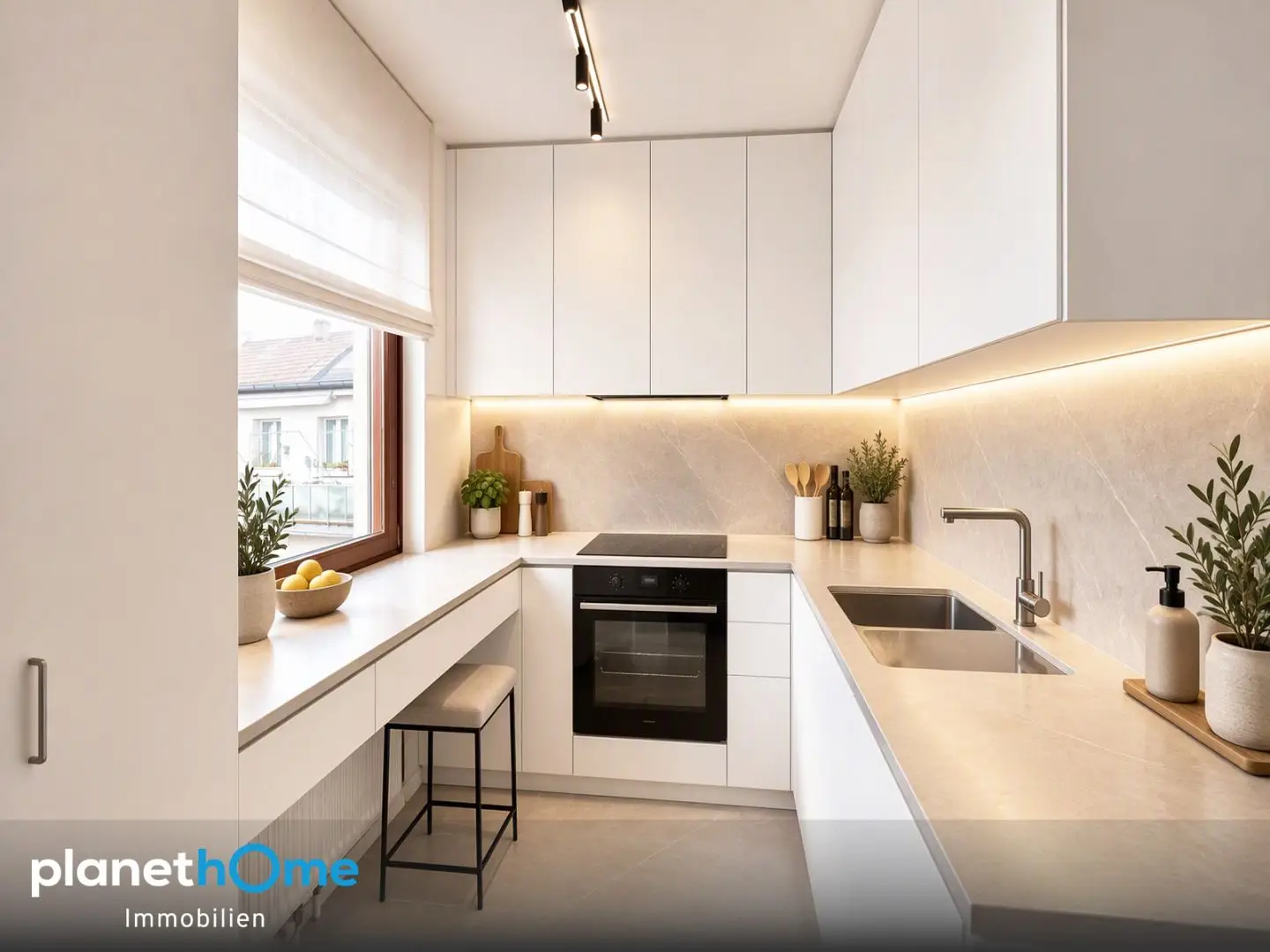 Lichtdurchflutete Dachgeschosswohnung mit Terrasse