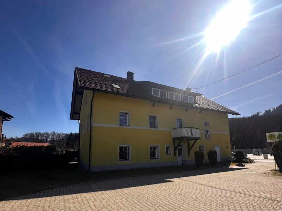 Bright apartment with west balcony and parking