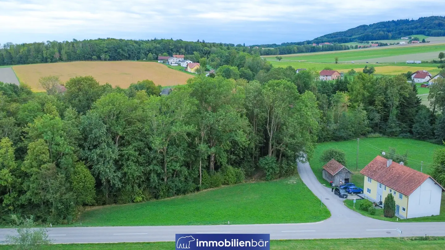 Freizeitgrundstück Pramerdorf mit Wald und Bach - Nähe Geiersberg - Bezirk Ried/Innkr.