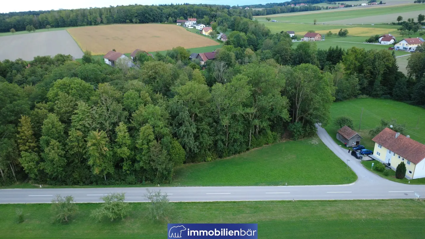 Freizeitgrundstück Pramerdorf mit Wald und Bach - Nähe Geiersberg - Bezirk Ried/Innkr.