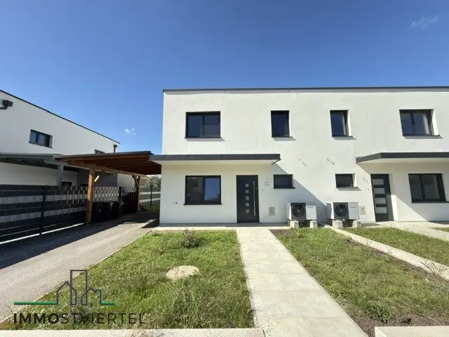 Neue schlüsselfertige Doppelhaushälften mit Carport in Kematen a.d.Ybbs!