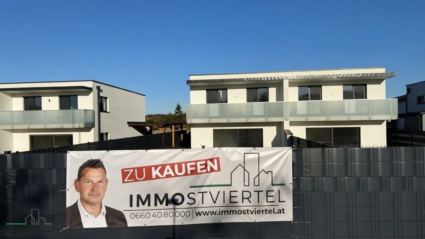 Neue schlüsselfertige Doppelhaushälften mit Carport in Kematen a.d.Ybbs!