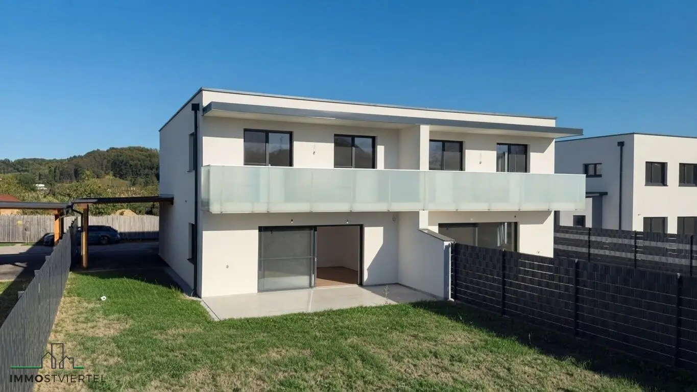 Neue schlüsselfertige Doppelhaushälften mit Carport in Kematen a.d.Ybbs!