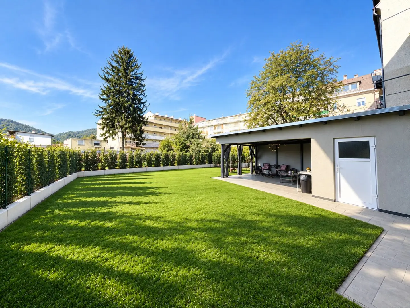 4-room garden apartment in Graz-Eggenberg – Living with private garden