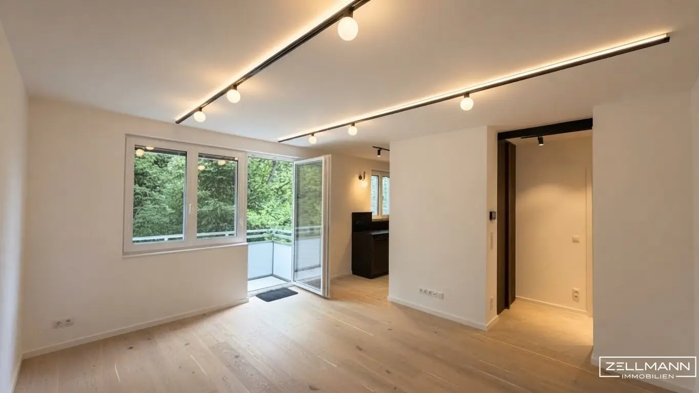 Freshly renovated. Green enamored. First occupancy with south balcony and forest view in Döbling | ZELLMANN IMMOBILIEN