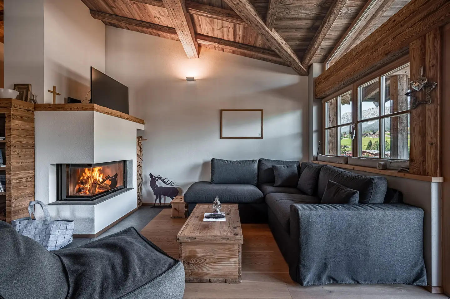 Penthouse with Kaiser view and spacious terrace