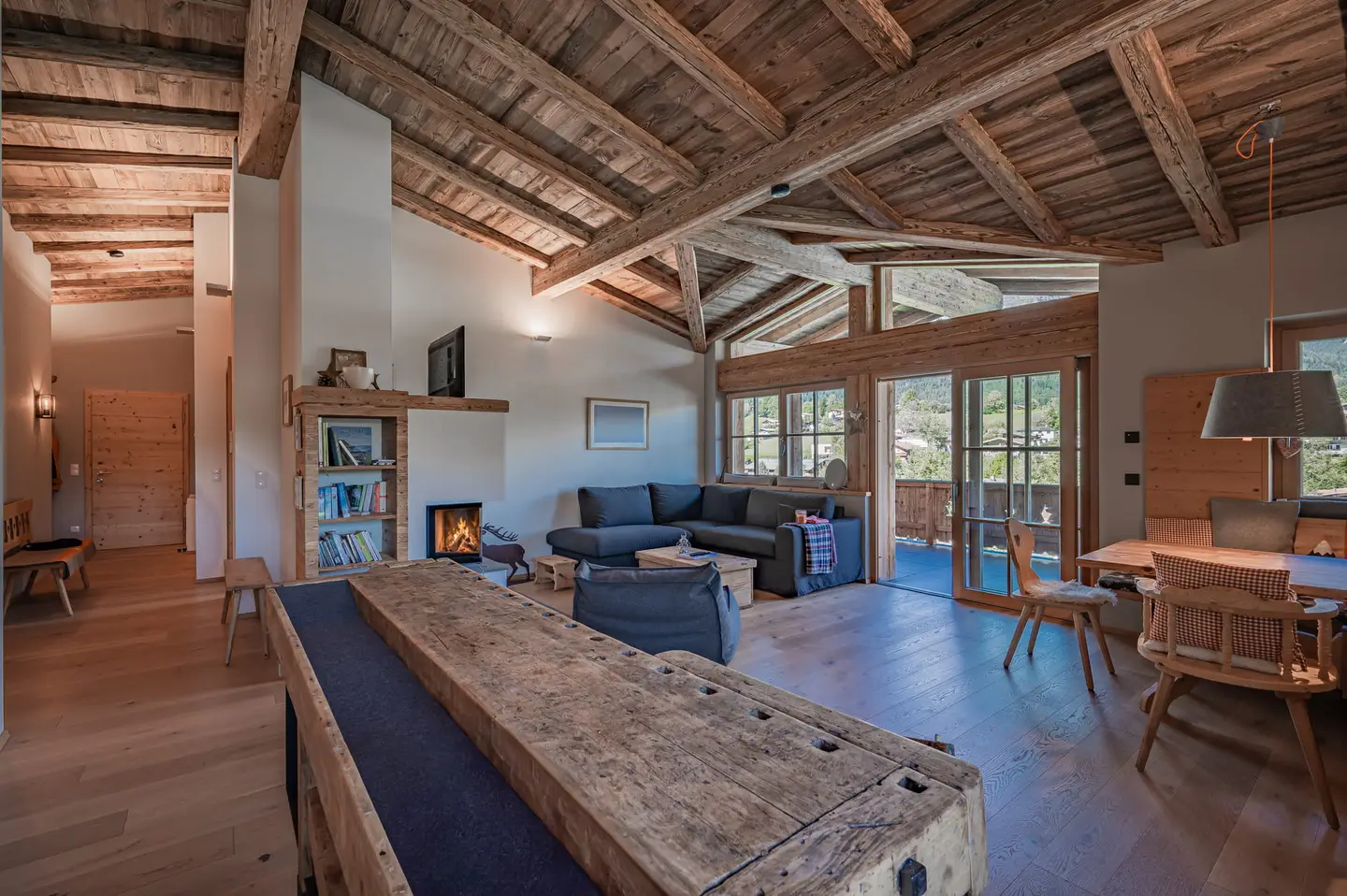 Penthouse with Kaiser view and spacious terrace