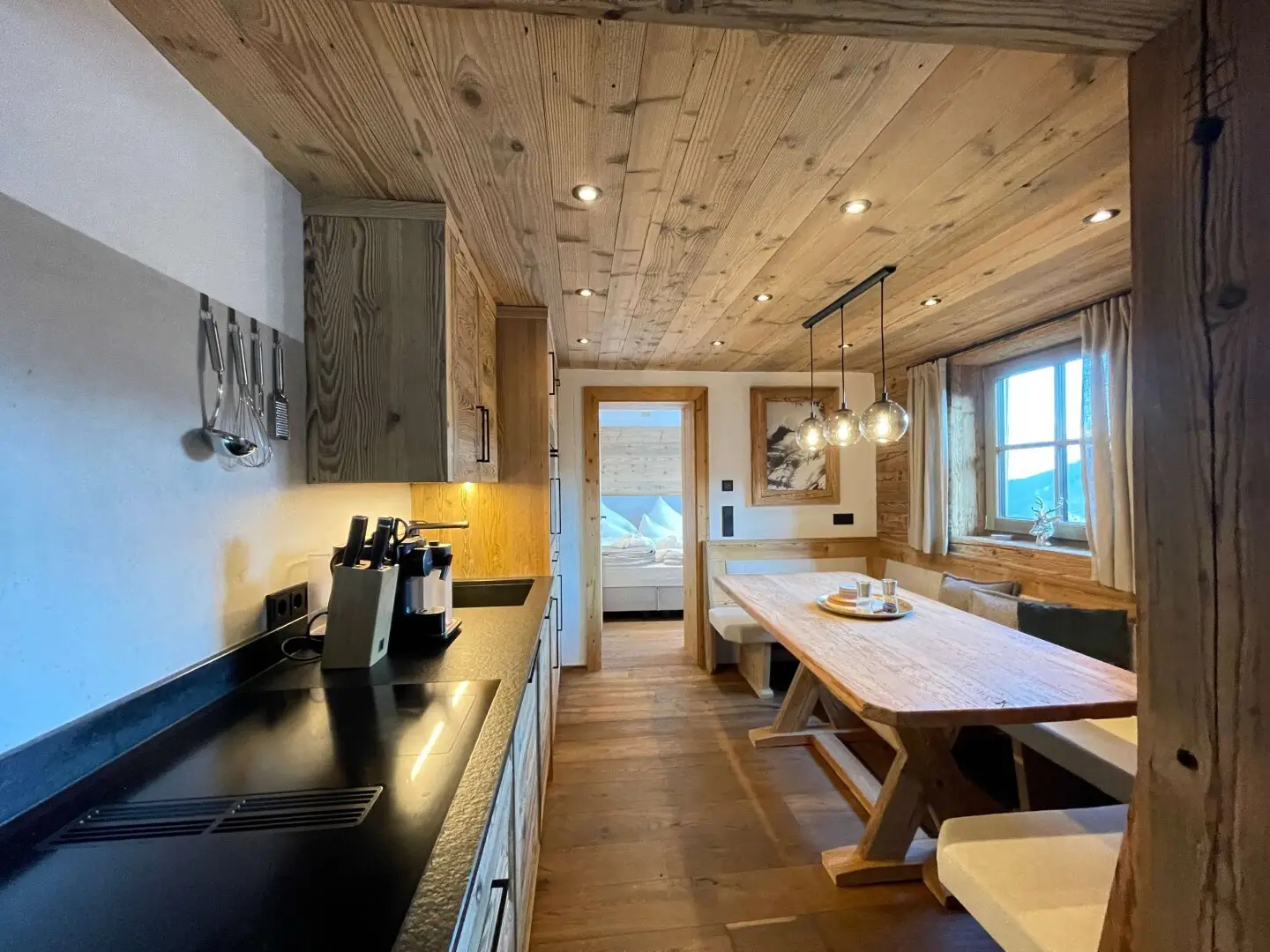 Luxus-Almchalet in Alleinlage – Sauna, Hot-Tub & Panorama über den Kitzbüheler Alpen
