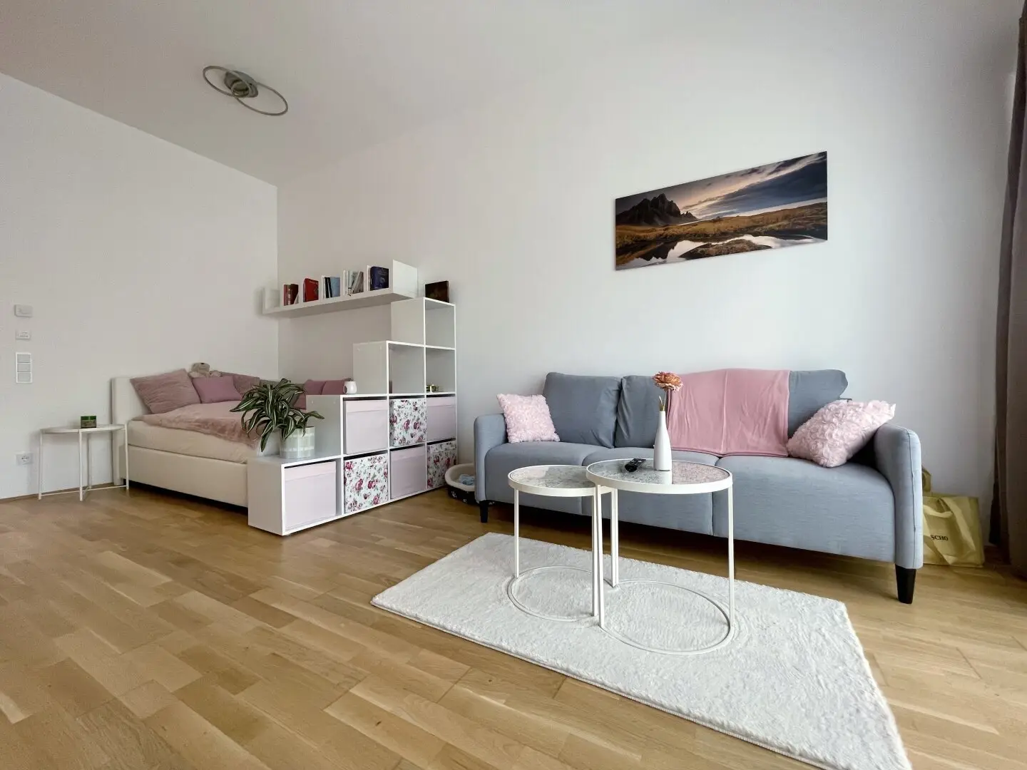 Lichtdurchflutete 1-Zimmer-Wohnung mit Balkon