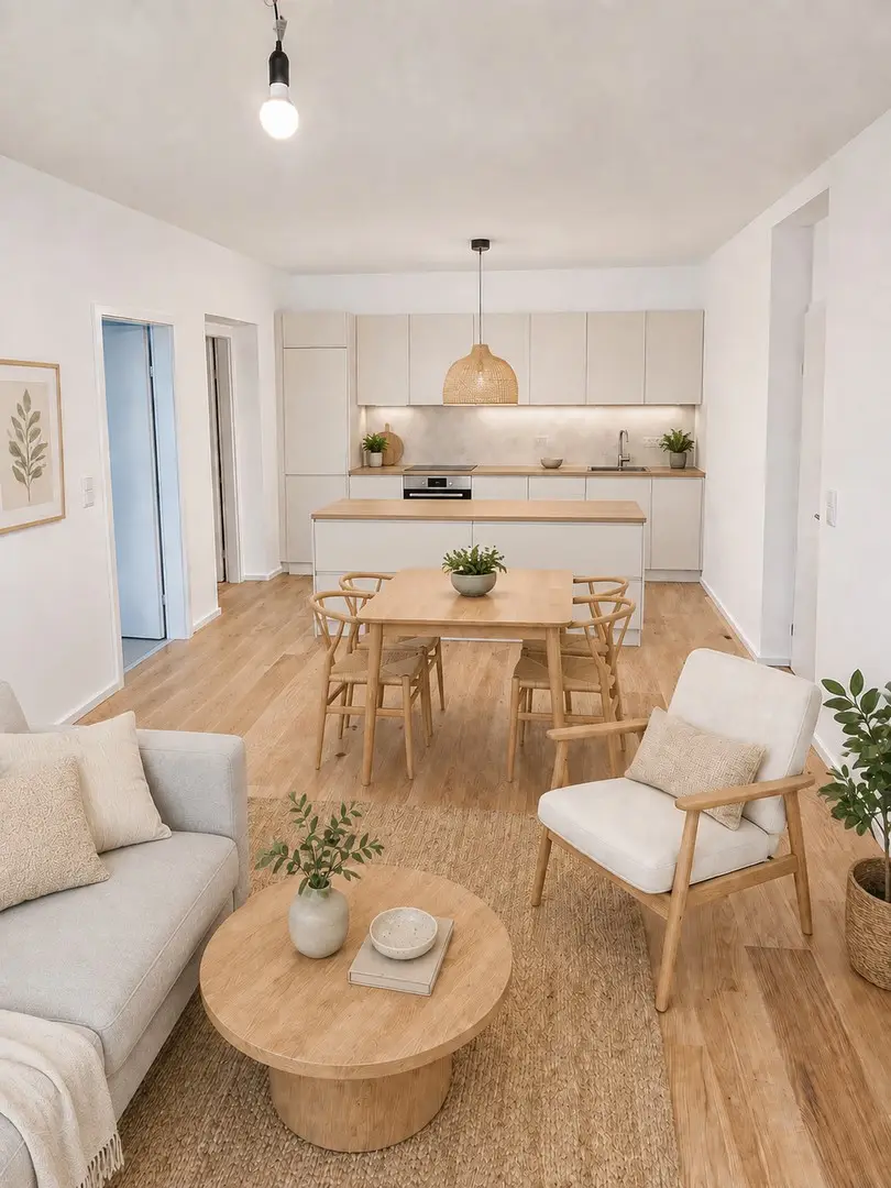 Erstbezug nach Sanierung Wohnung mit großer Wohnküche nahe U1