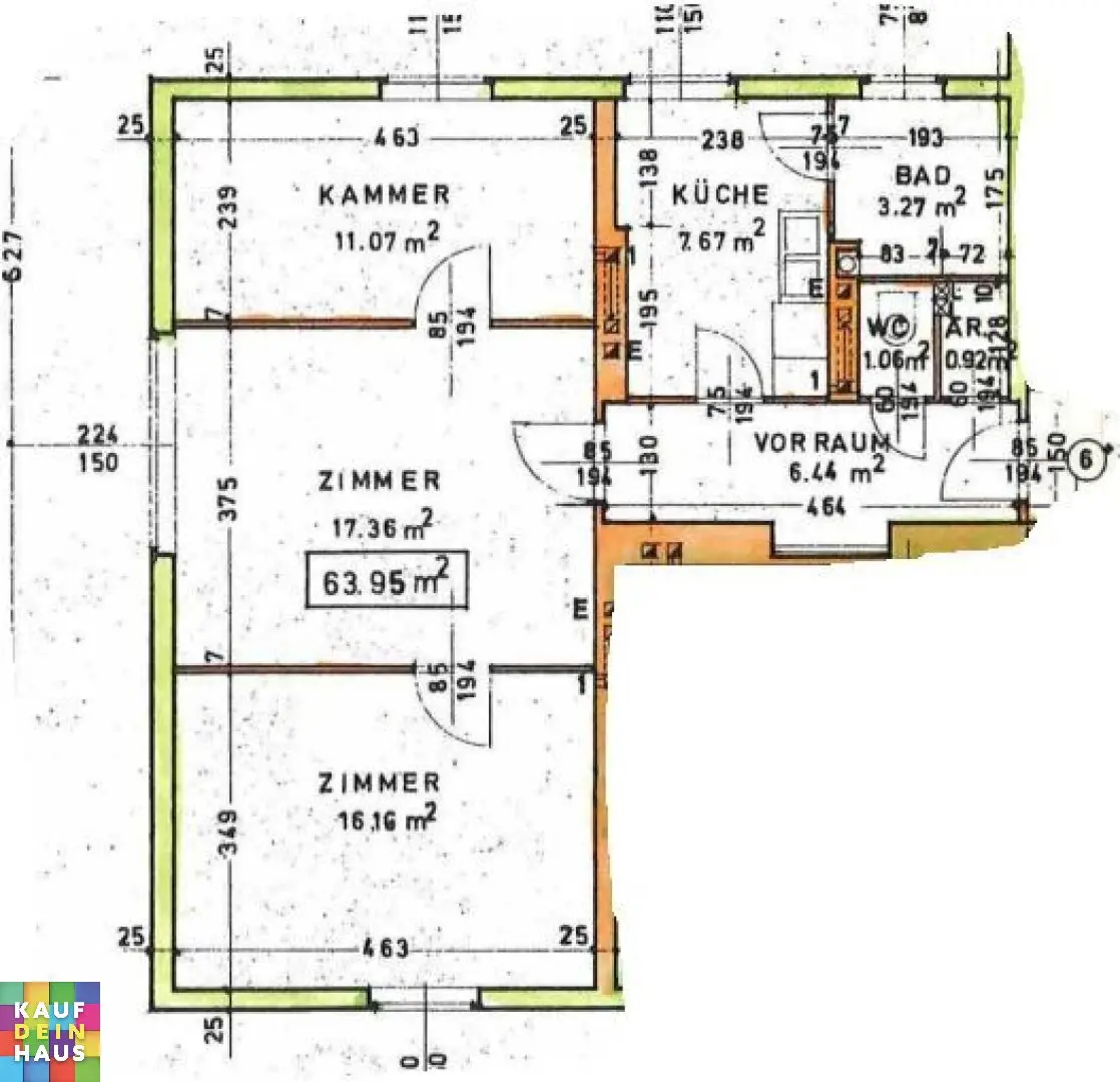 PROVISIONSFREIE 3 ZIMMERWOHNUNG !!! PRATERSTRASSE 4A!