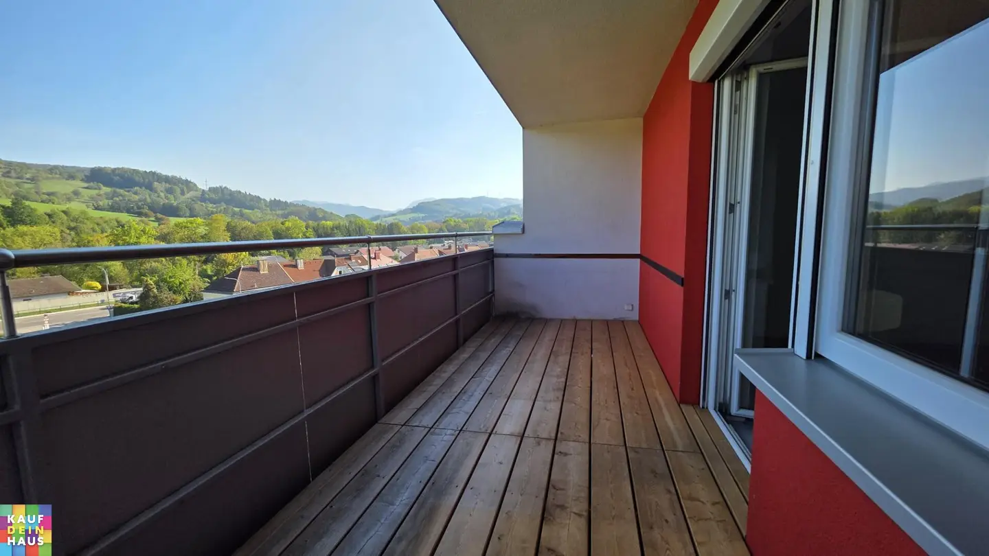 PROVISIONSFREIE GEFÖRDERTE 2- ZIMMERWOHNUNG mit LOGGIA