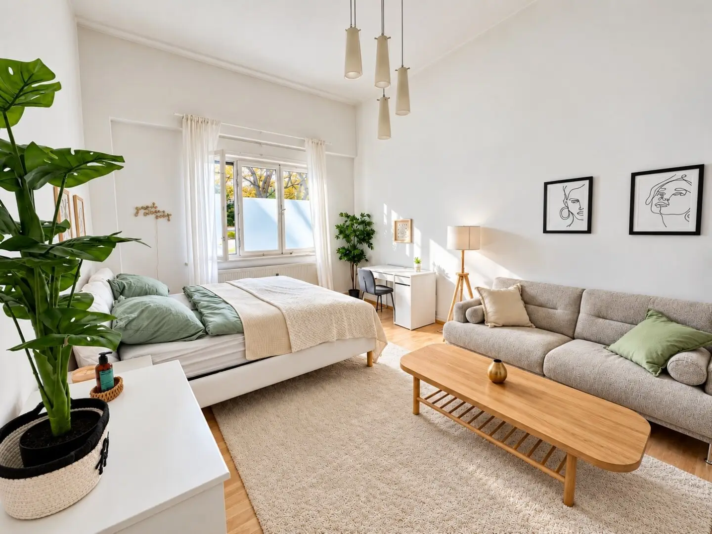 Small, fine, in the middle of Graz – furnished apartment near Augarten