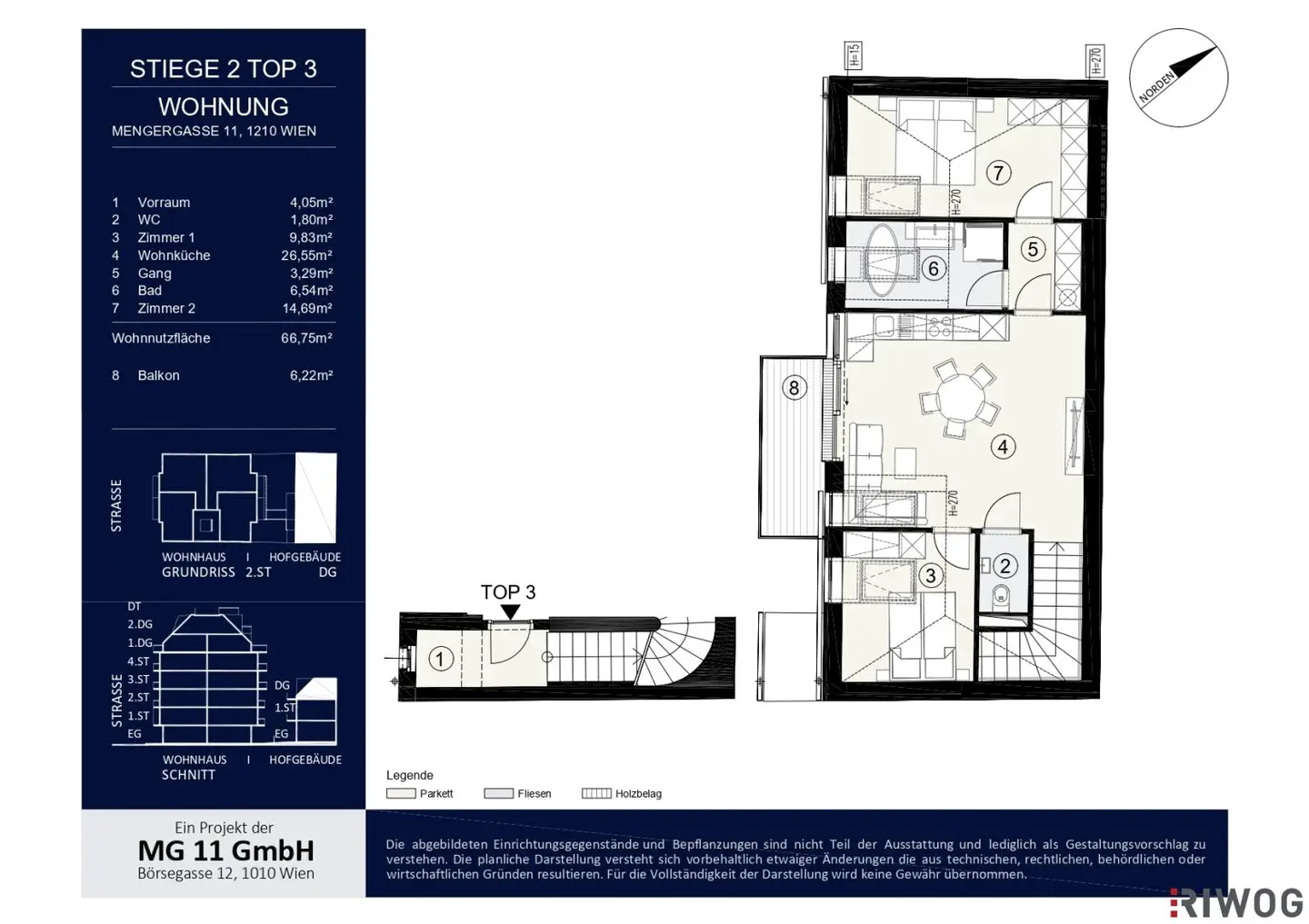 First occupancy | Townhouse attic apartment with balcony | Courtyard quiet location &amp; air conditioning