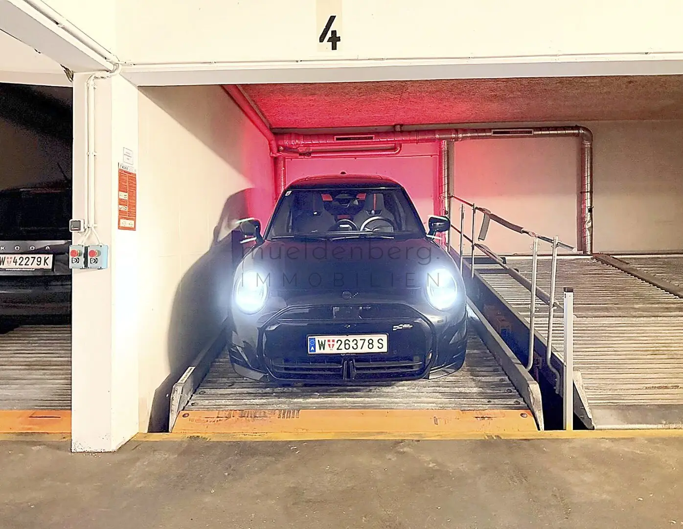 Underground parking space with direct access in 1190 Vienna for 140.00 €!