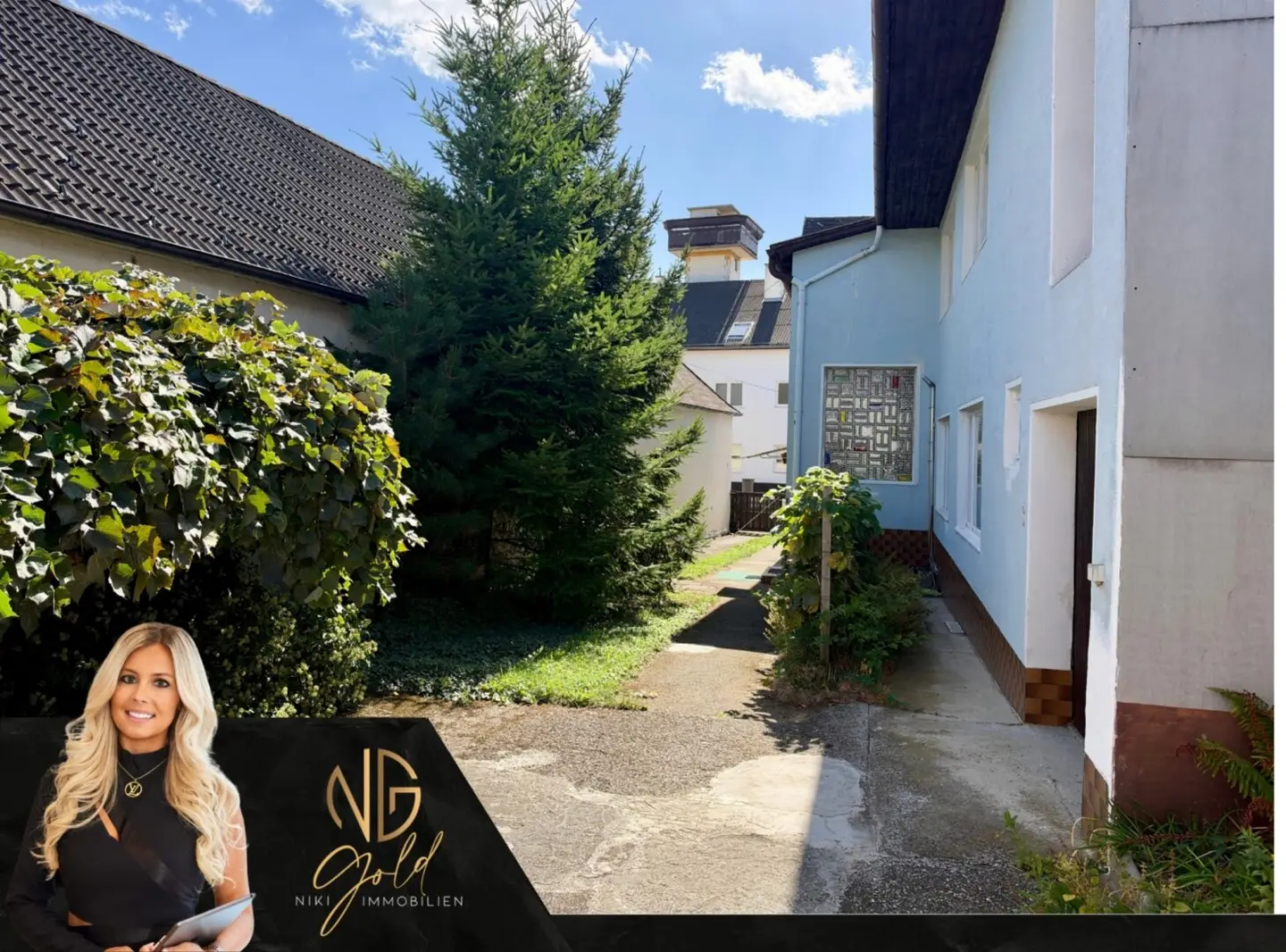 2 residential units under one roof – ideal for family, generations and working from home in Horitschon