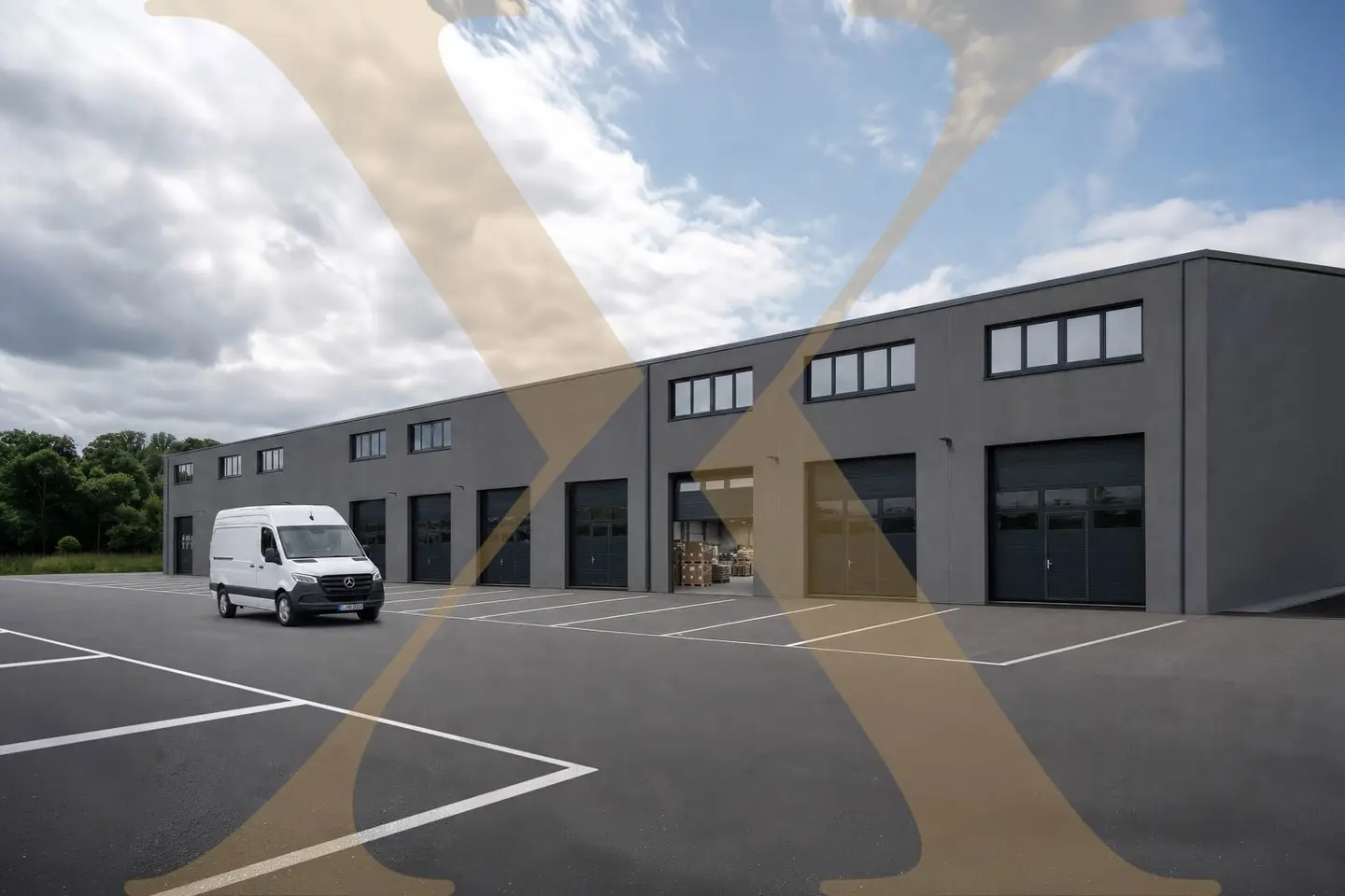 Neubau-Büro mit Werkstatt in attraktiver Gewerbelage von Marchtrenk zu vermieten! (Top 4)