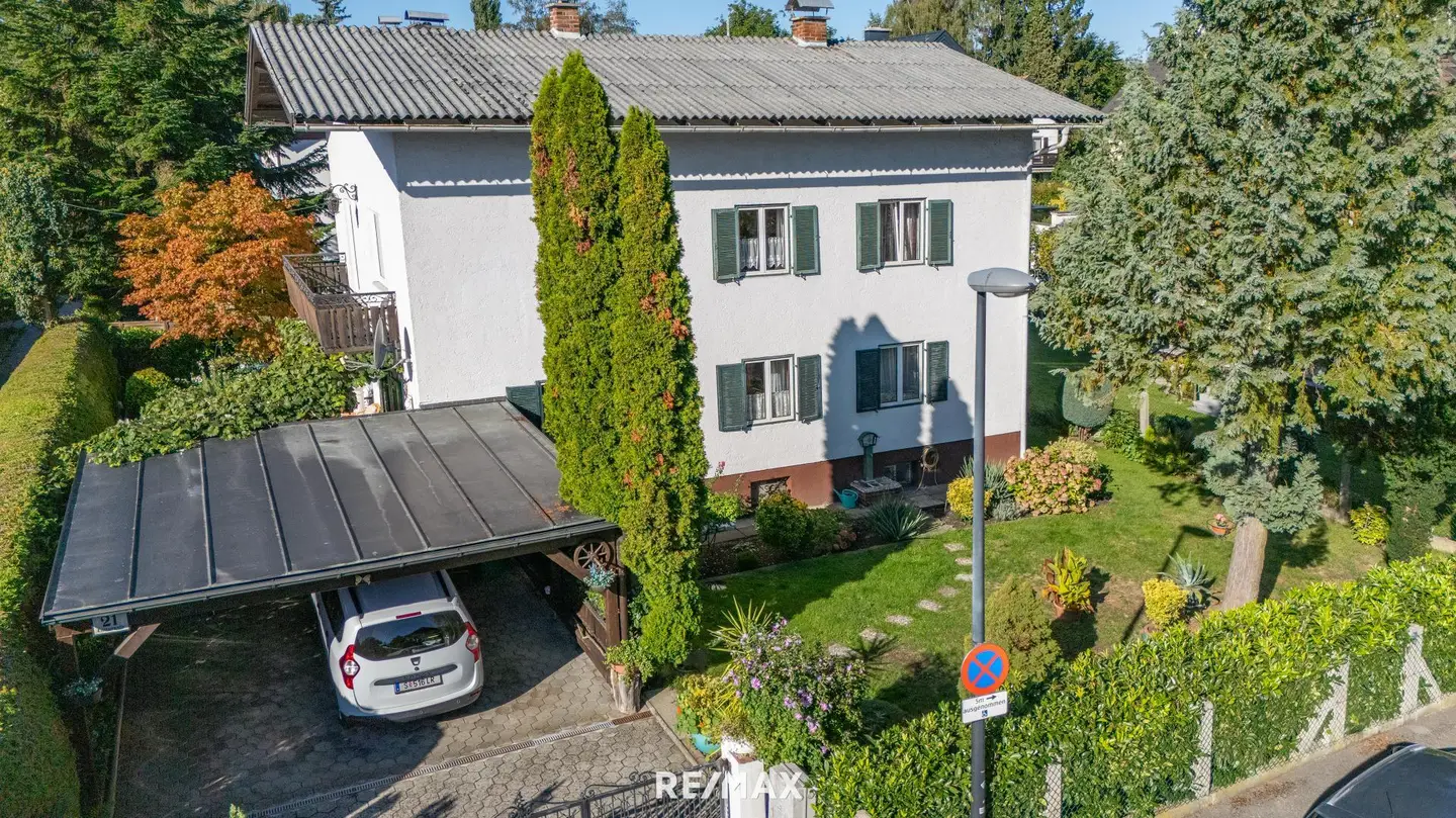 Helle Wohnung mit Garten und Blick auf den Gaisberg