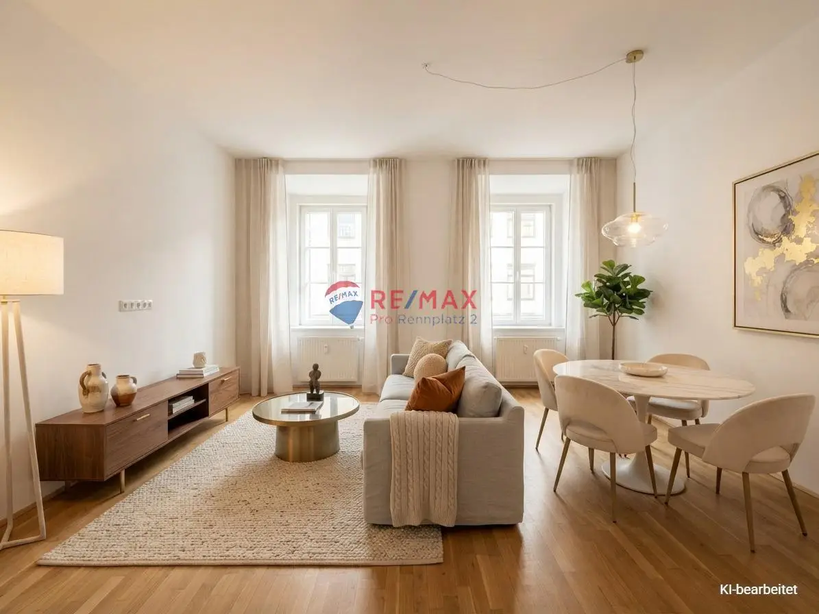 Generalsanierte Altbauwohnung mit Loggia und Terrasse
