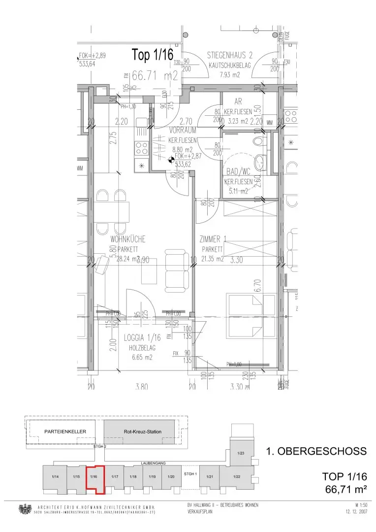 Wohnungsplan