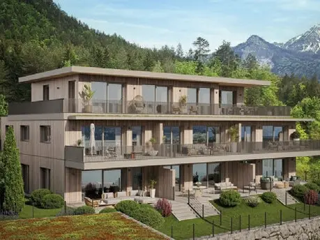 Apartment with lake view in new build at Faaker See