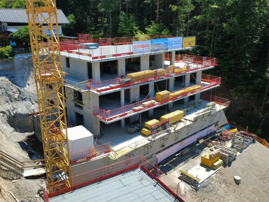 Apartment with lake view in new build at Faaker See