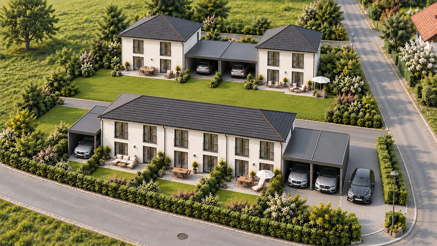 NEUBAU MEININGEN! Geziegeltes Haus mit 4,5 Zimmer - HAUS 3