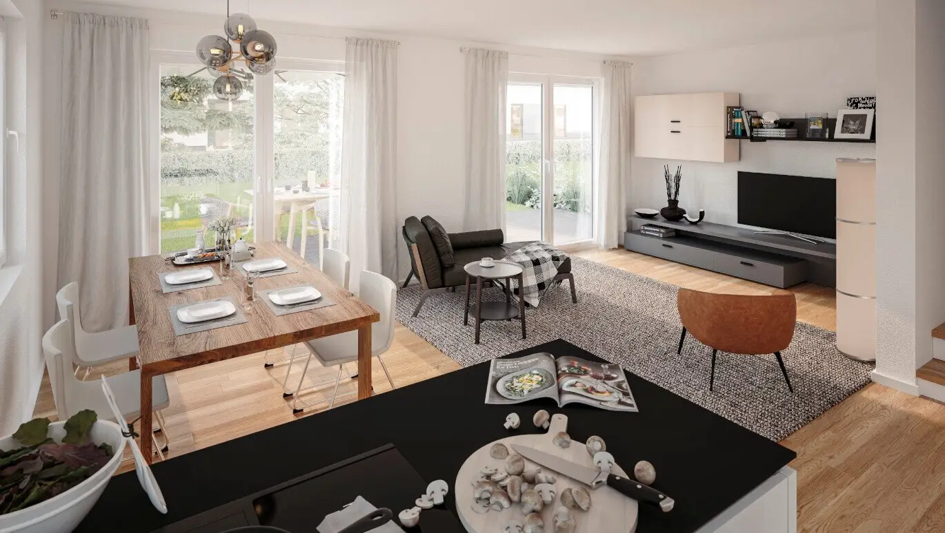 NEW BUILD MEININGEN! Brick house with 4.5 rooms - HOUSE 3