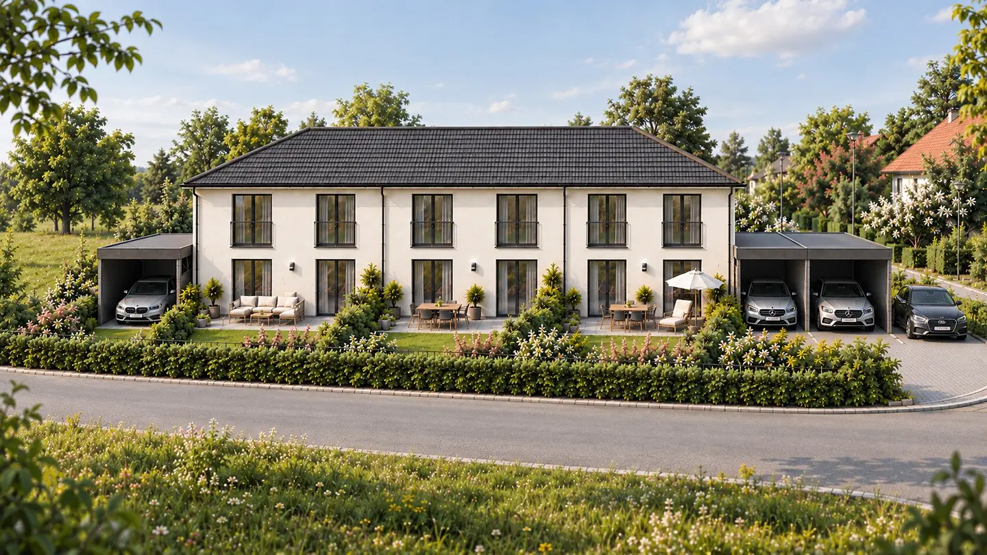 NEW BUILD MEININGEN! Brick house with 4.5 rooms - HOUSE 3