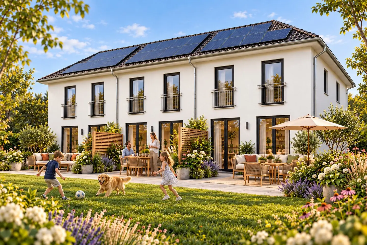 NEUBAU MEININGEN! Geziegeltes Haus mit 4,5 Zimmer - HAUS 1