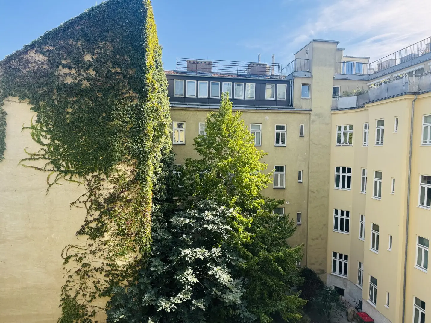 HOCHWERTIG AUSGESTATTETE WOHNUNG IN HELLER, RUHIGER HOFLAGE BEI U3