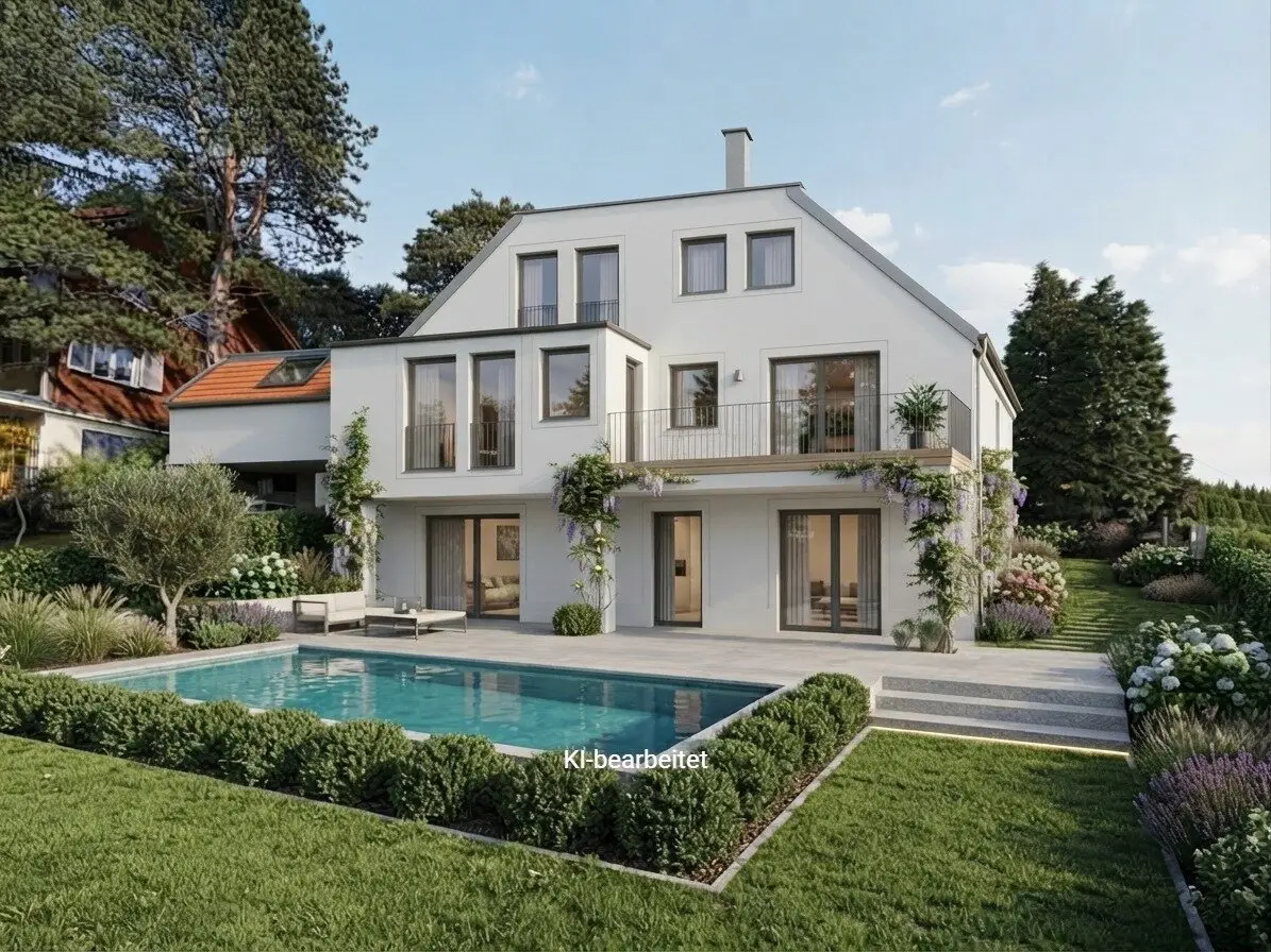 Exklusives Erstbezugs-Villa in 1170 Wien mit Garten, Terrasse, Pool, Aufzug und Garage!