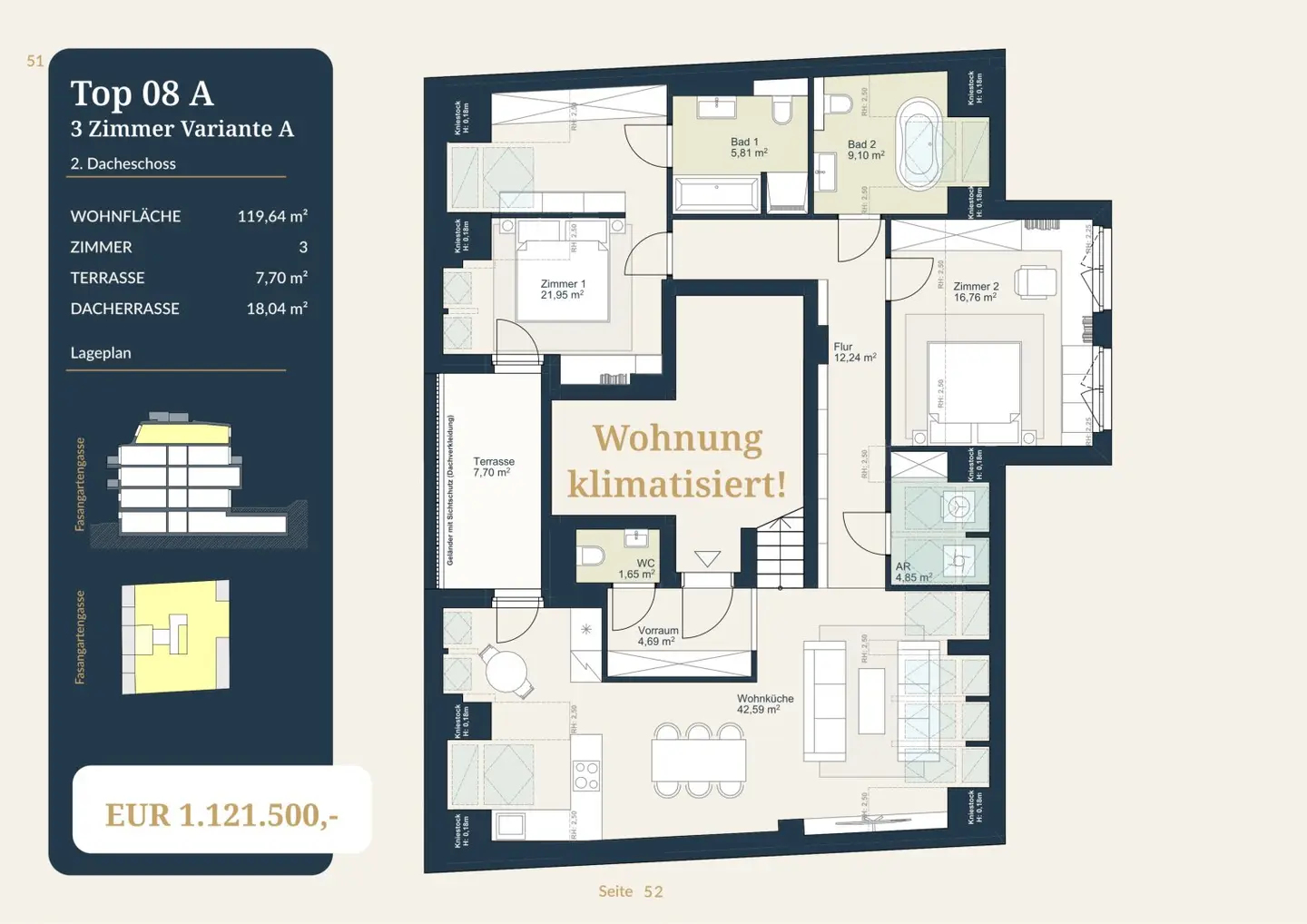LEATITIA - URBAN RESIDENTIAL PROJECT IN THE GREEN HEART OF HIETZING! NO BUYER'S COMMISSION