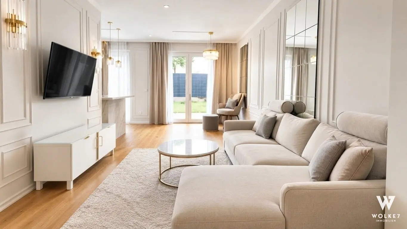 2-room garden apartment | Underfloor heating - in Essling