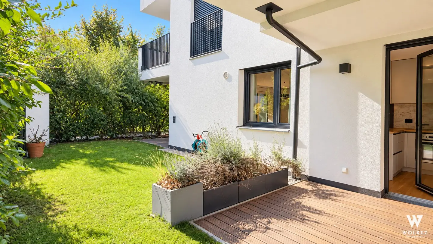 4-room maisonette | Private garden | Underfloor heating & Garage in Stammersdorf