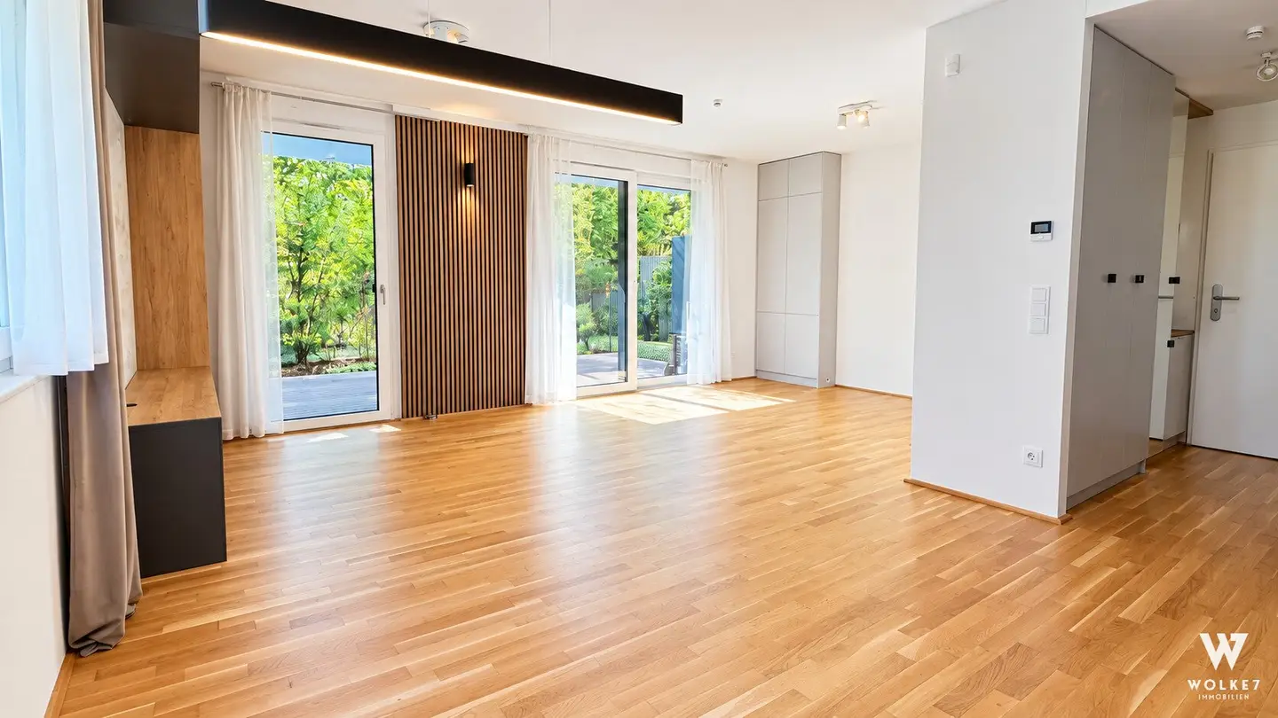 4-room maisonette | Private garden | Underfloor heating & Garage in Stammersdorf