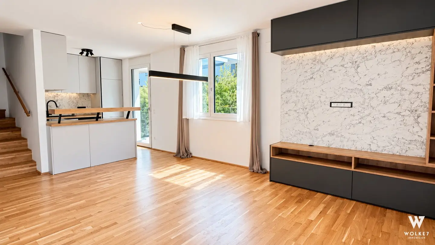 4-Zimmer-Maisonette | Eigengarten | Fußbodenheizung &amp; Garage in Stammersdorf