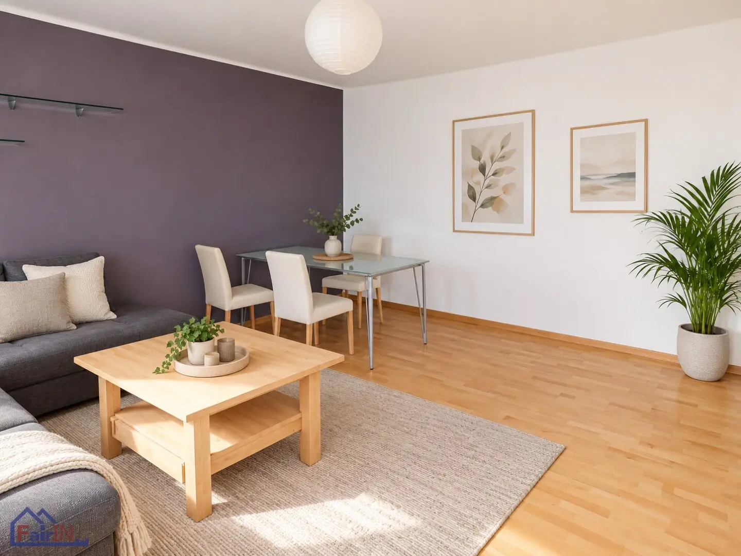 Well laid-out 2-room condominium in a good location