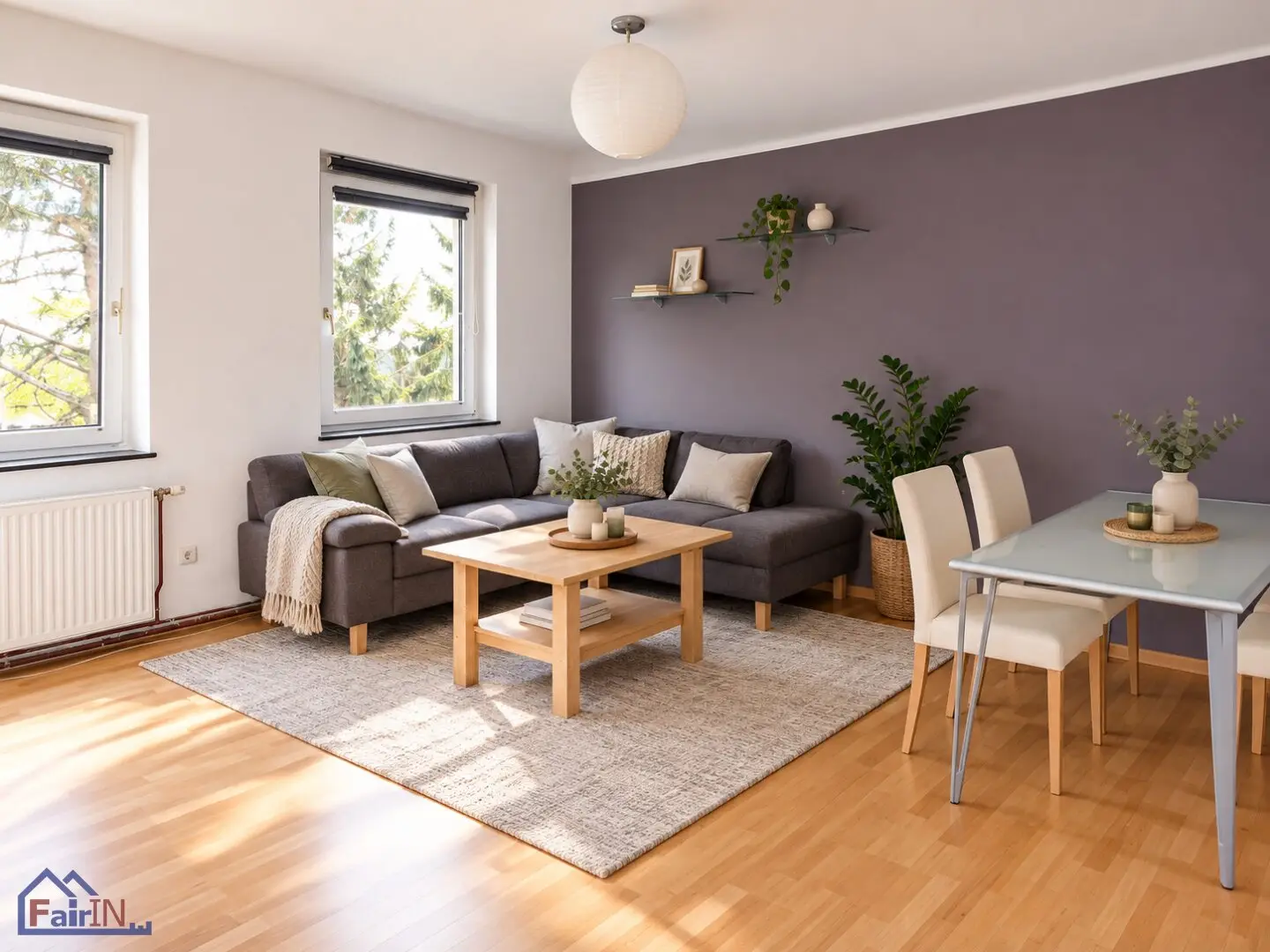 Well laid-out 2-room condominium in a good location