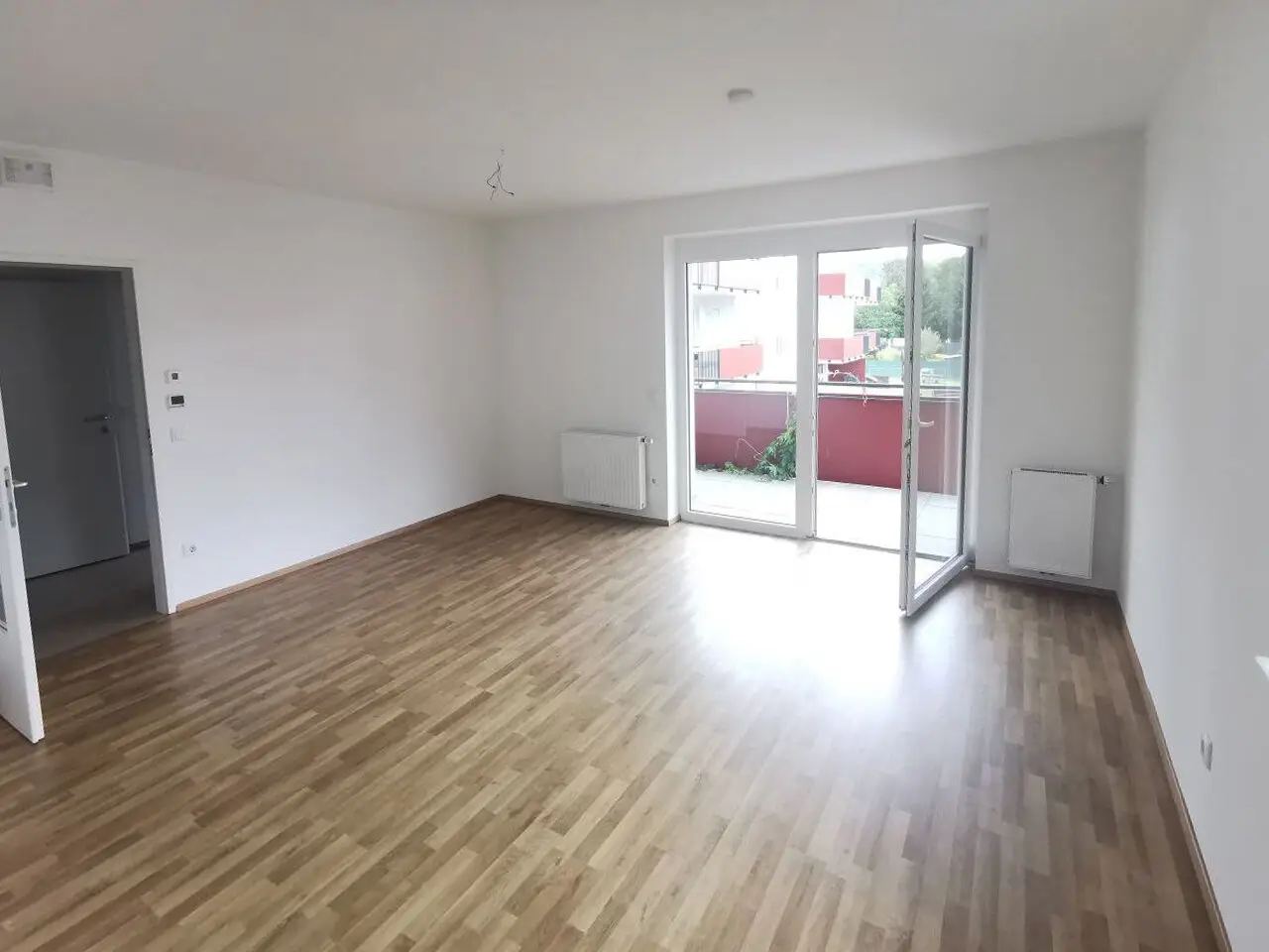 Subsidized balcony apartment in quiet location