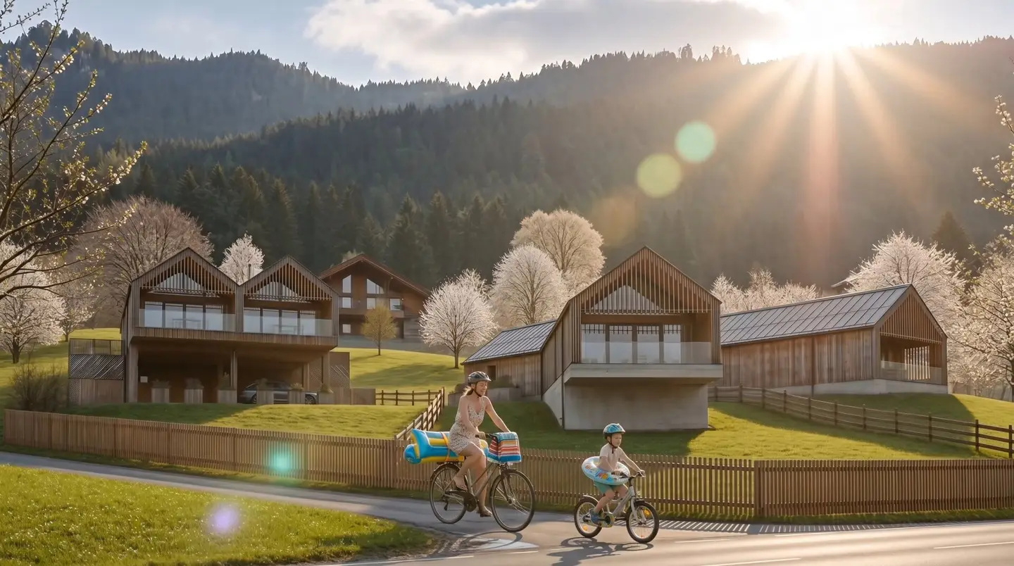 Lake view, lake access &amp; versatile usage options - Four exclusive chalets at Weißensee